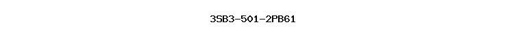 3SB3-501-2PB61