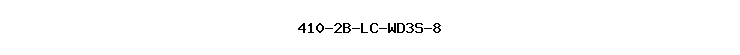 410-2B-LC-WD3S-8