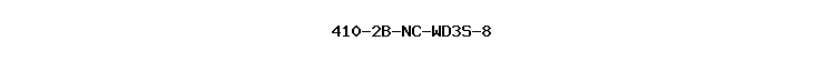 410-2B-NC-WD3S-8