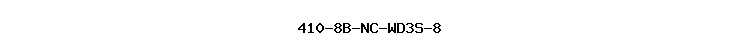 410-8B-NC-WD3S-8