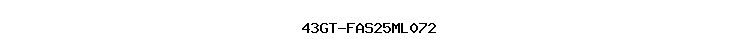 43GT-FAS25ML072