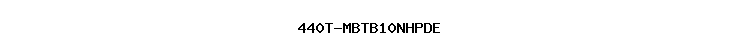 440T-MBTB10NHPDE