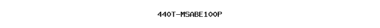 440T-MSABE100P