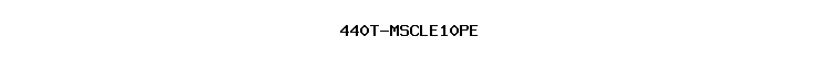 440T-MSCLE10PE