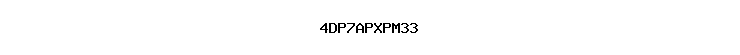 4DP7APXPM33