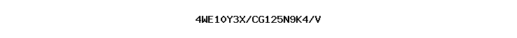 4WE10Y3X/CG125N9K4/V
