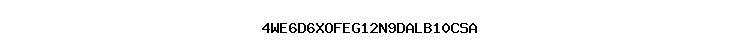 4WE6D6XOFEG12N9DALB10CSA