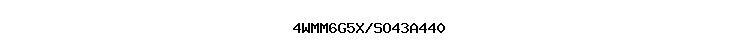 4WMM6G5X//SO43A440