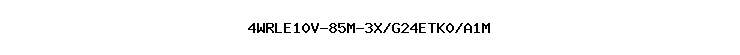4WRLE10V-85M-3X/G24ETK0/A1M