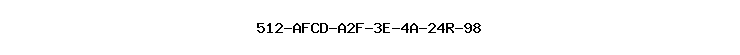 512-AFCD-A2F-3E-4A-24R-98