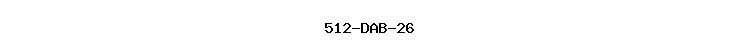 512-DAB-26