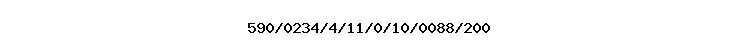 590/0234/4/11/0/10/0088/200