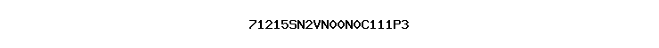 71215SN2VN00N0C111P3