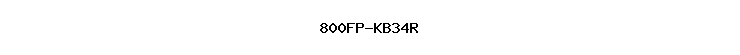 800FP-KB34R