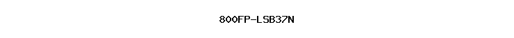 800FP-LSB37N