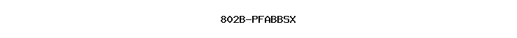 802B-PFABBSX