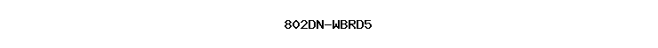 802DN-WBRD5
