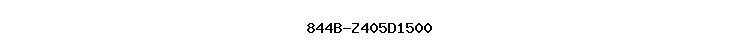844B-Z405D1500