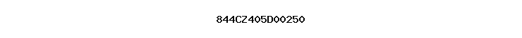 844CZ405D00250