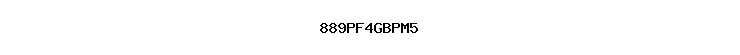 889PF4GBPM5