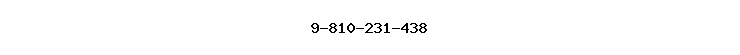 9-810-231-438