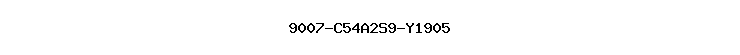 9007-C54A2S9-Y1905