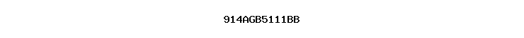 914AGB5111BB