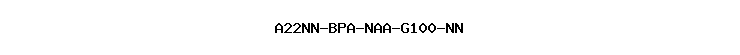 A22NN-BPA-NAA-G100-NN