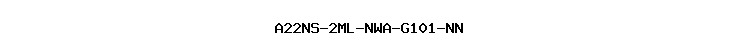 A22NS-2ML-NWA-G101-NN