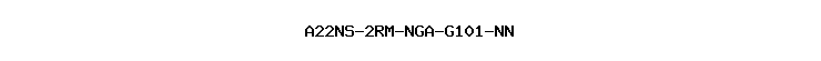 A22NS-2RM-NGA-G101-NN