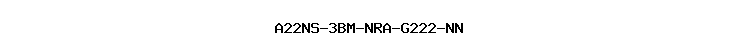 A22NS-3BM-NRA-G222-NN