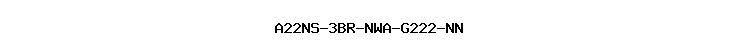 A22NS-3BR-NWA-G222-NN