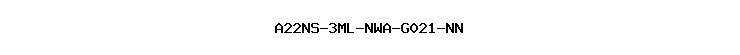 A22NS-3ML-NWA-G021-NN