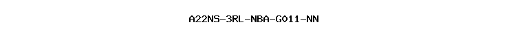 A22NS-3RL-NBA-G011-NN