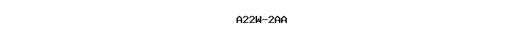 A22W-2AA
