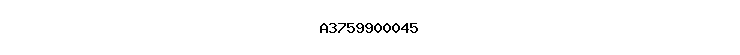 A3759900045