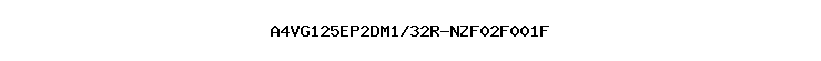 A4VG125EP2DM1/32R-NZF02F001F