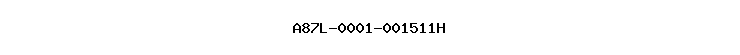 A87L-0001-001511H