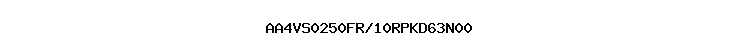 AA4VS0250FR/10RPKD63N00