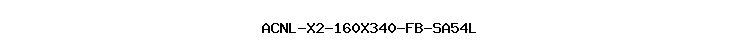 ACNL-X2-160X340-FB-SA54L