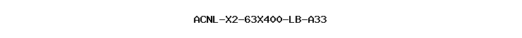 ACNL-X2-63X400-LB-A33