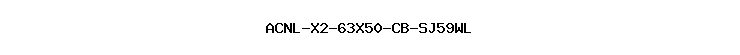 ACNL-X2-63X50-CB-SJ59WL
