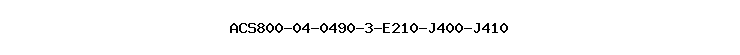 ACS800-04-0490-3-E210-J400-J410