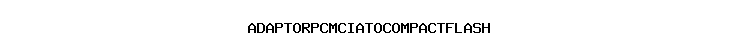 ADAPTORPCMCIATOCOMPACTFLASH