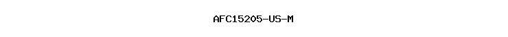 AFC15205-US-M