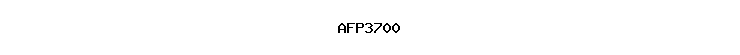 AFP3700