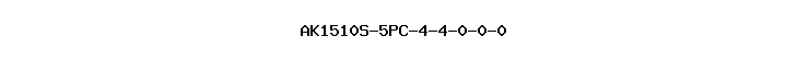 AK1510S-5PC-4-4-0-0-0
