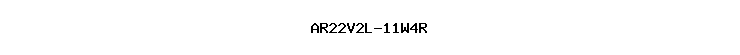 AR22V2L-11W4R