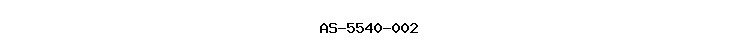 AS-5540-002
