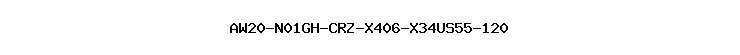 AW20-N01GH-CRZ-X406-X34US55-120